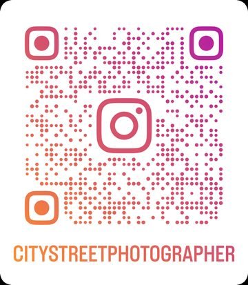 Scan this QR code to open @citystreetphotographer on Instagram